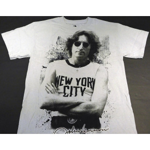 John Lennon - New York Official T Shirt ( Men S, L ) ***READY TO SHIP from Hong Kong***